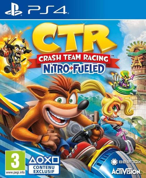 Crash Team Racing Nitro Fueled (Losse CD) (PS4 Games), Games en Spelcomputers, Games | Sony PlayStation 4, Zo goed als nieuw, Ophalen of Verzenden