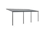 Veiling - Terrasdak / Overkapping - Borneo - 6 x 3 m - Grijs, Tuin en Terras, Nieuw