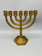 Kandelaar - Brons - Bronzen menorah
