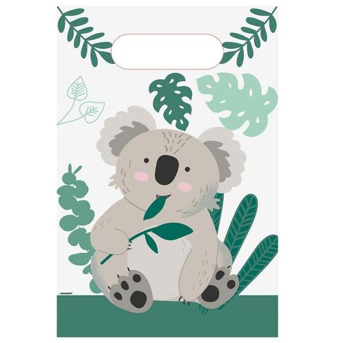 Uitdeelzakjes Koala 23cm 8st, Hobby en Vrije tijd, Feestartikelen, Nieuw, Verzenden