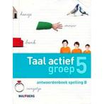 Taal Actief versie 4 Antwoordenboek Spelling 5B, Nieuw, Verzenden