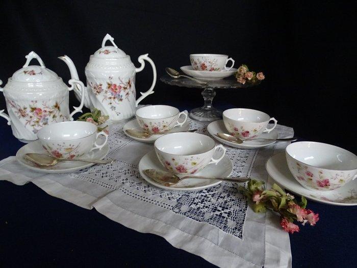 Porcelaine de Paris - Koffieservies (22) - Porselein, Antiquités & Art, Antiquités | Verre & Cristal