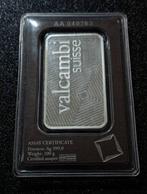 100 gram - Zilver .999 - Valcambi, Switzerland - Verzegeld, Postzegels en Munten, Edelmetalen en Baren