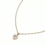 Collier - 14 carats Or jaune Diamant (Naturelle)