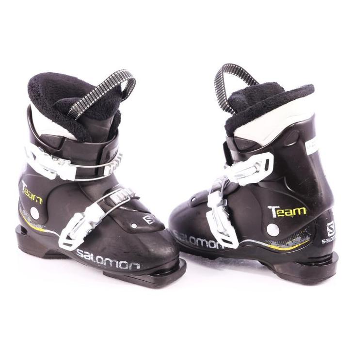 30 30,5 kinder skischoenen SALOMON TEAM T2, black, Sport en Fitness, Skiën en Langlaufen, Verzenden