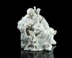 Figuur/beeld (1) - Porselein - White porcelain Buda with