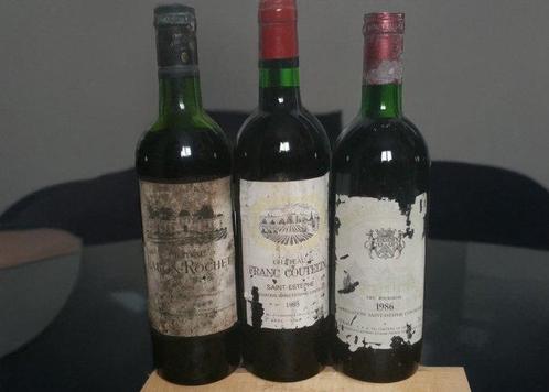 1983 Chateau Franc Coutelin, 1984 Chateau Lafon Rochet &, Collections, Vins