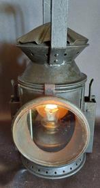 Kerosene Railway Signal Lamp met Bullseye lens - Lanterne -, Antiquités & Art