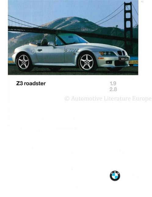 1997 BMW Z3 ROADSTER BROCHURE ENGELS (USA), Livres, Autos | Brochures & Magazines