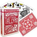 Tally-Ho Fan Rood Speelkaarten Kaartspel Pokerkaarten, Verzamelen, Verzenden, Nieuw
