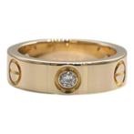 Cartier - Bague - Love - 18 carats Or jaune - 3 Diamants, Nieuw