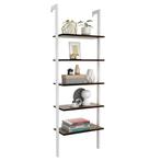 Tweedekans | Coast 5-Laagse Ladderplank Boekenkast 61x30x183, Huis en Inrichting, Kasten | Boekenkasten, Ophalen of Verzenden