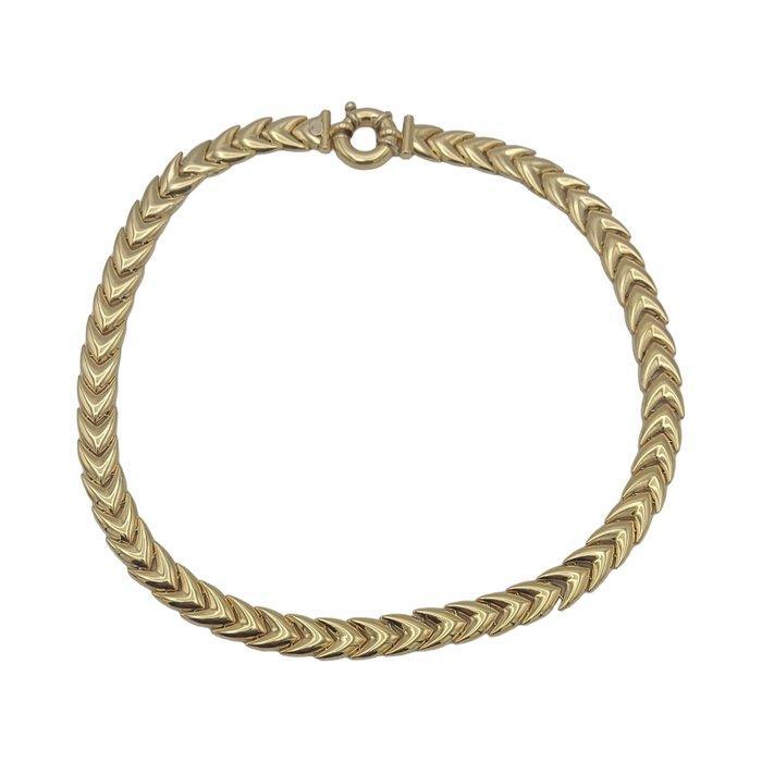 Halsketting - 18 karaat Geel goud, Handtassen en Accessoires, Kettingen