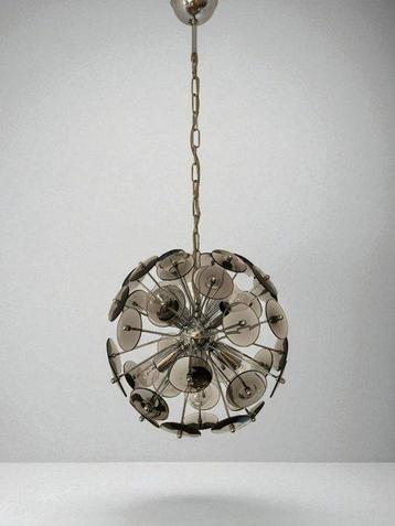 Lustre - Spoutnik - Cristal, Métal