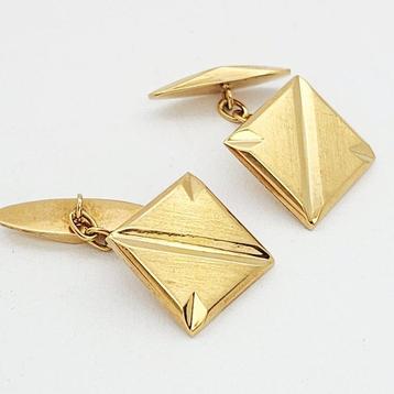 Boutons de manchette - 18 carats Or jaune