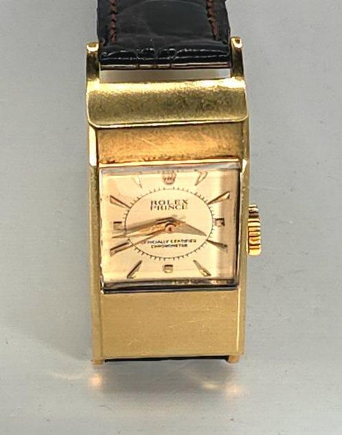 Rolex Geneve - 3361 - 18K PRINCE - Chronometer - goldene, Handtassen en Accessoires, Horloges | Heren