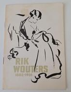 Herdenkingstentoonstelling Rik Wouters, 1882-1916; museum Bo, Verzenden, Nieuw
