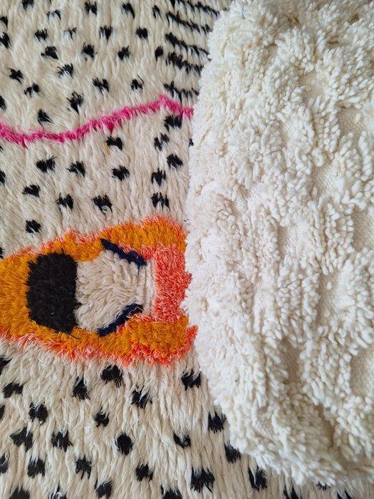 Poef - Wol, Katoen - Poef Berbers van wol, Antiquités & Art, Art | Objets design