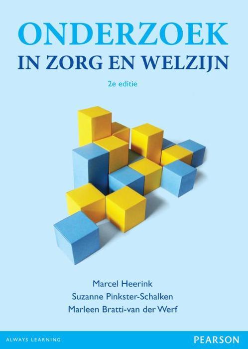 Onderzoek in zorg en welzijn 9789043024075 Marcel Heerink, Boeken, Schoolboeken, Zo goed als nieuw, Verzenden