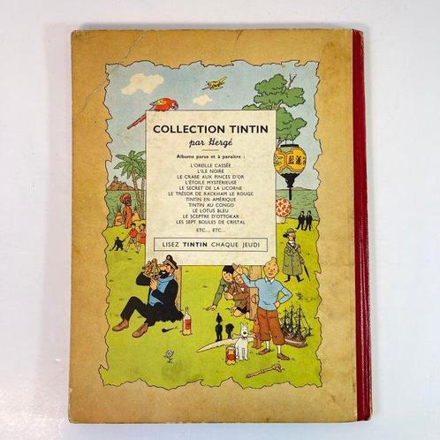 Tintin T8 - Le Sceptre d’Ottokar (B2) - 1 Album - 1948, Boeken, Stripverhalen