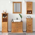 vidaXL Badkamermeubel Set met lade 5 pcs Honingbruin 37 x 34, Huis en Inrichting, Verzenden, Nieuw