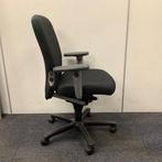 Comforto ergo- bureaustoel, grijze stoffering - zwarte, Ergonomisch, Gebruikt, Bureaustoel, Zwart
