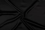 Glanzende stof zwart - Polyester stof 15m op rol, Hobby en Vrije tijd, Nieuw, Verzenden