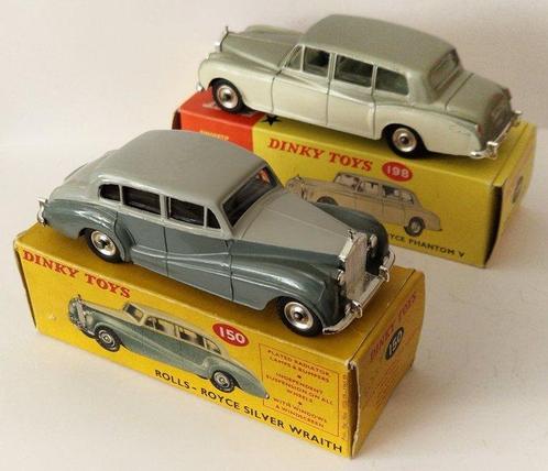 Dinky Toys 1:43 - Modelauto  (2) - 150 Rolls Royce Silver, Hobby en Vrije tijd, Modelauto's | 1:5 tot 1:12