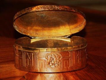 Superbe ancienne boîte à bijoux Napoléon III - Boîte à
