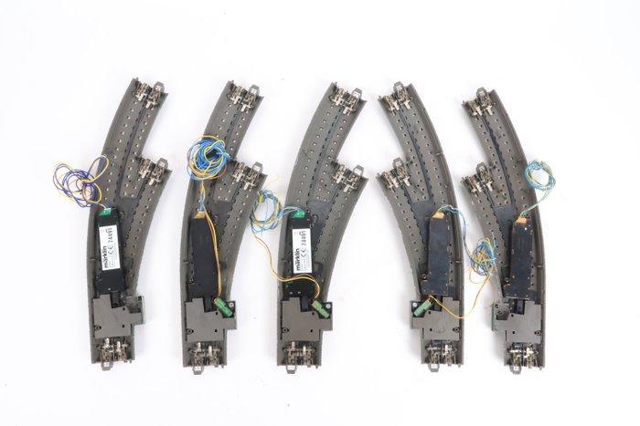 Märklin H0 - 24671/24672 - Modeltreinsporen (5) - C-rails, Hobby & Loisirs créatifs, Trains miniatures | HO