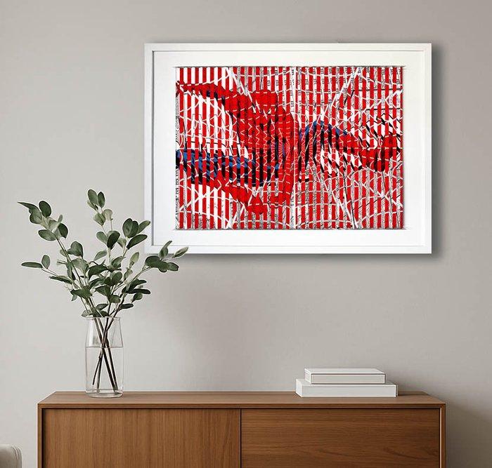 Poplea - Cinétique 3 en 1 SUPERMAN (2000), Antiek en Kunst, Kunst | Schilderijen | Modern