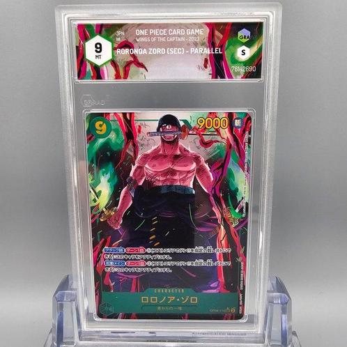 Roronoa Zoro [Alternate Art] OP06-118 SEC Graded card -, Hobby en Vrije tijd, Verzamelkaartspellen | Overige