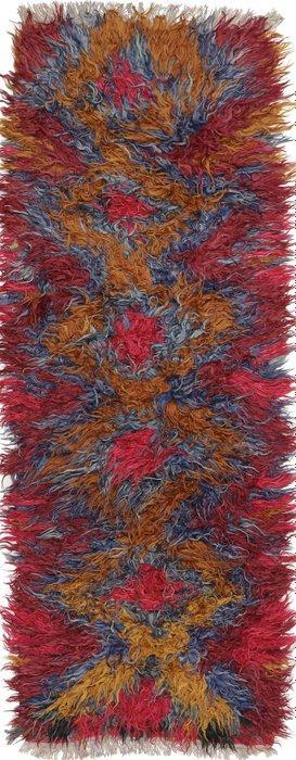 Tapis Kilim tissé à la main de créateur moderne et végétal, Huis en Inrichting, Stoffering | Tapijten en Vloerkleden
