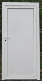 pvc buitendeur , deur , achterdeur 90 x 185 wit, Kunststof, 80 tot 100 cm, Minder dan 200 cm, Nieuw