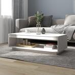 vidaXL Salontafel 110x50x33,5 cm massief grenenhout wit, Huis en Inrichting, Verzenden, Nieuw