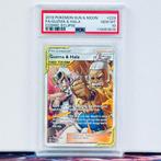 Pokémon Graded card - Guzma & Hala #229 - Pokémon - PSA 10, Hobby en Vrije tijd, Verzamelkaartspellen | Pokémon, Nieuw