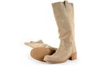 Manfield Laarzen in maat 38 Beige | 5% korting, Kleding | Dames, Schoenen, Hoge laarzen, Verzenden, Beige, Manfield