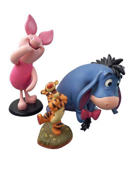Disneys Winnie the Pooh - Tigger, Piglet, Eeyore - Figurine, Verzamelen, Disney