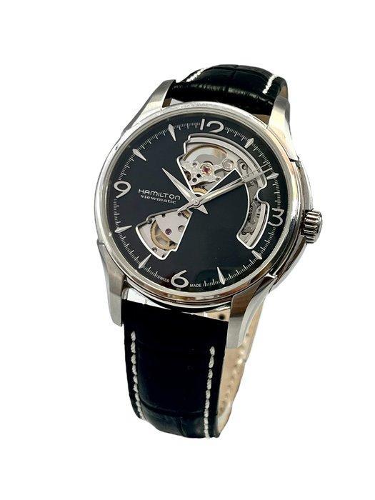 Hamilton - Jazzmaster Open Heart - Zonder Minimumprijs -, Handtassen en Accessoires, Horloges | Heren