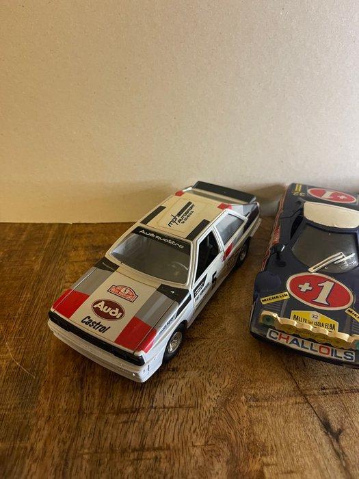 Polistil - Speelgoed Lancia Stratos; Audi Quattro -, Hobby en Vrije tijd, Modelauto's | 1:5 tot 1:12
