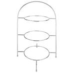 Etagère | Chroom | 3x Ø270mm | 295x290x490(h)mm Olympia, Verzenden, Nieuw in verpakking