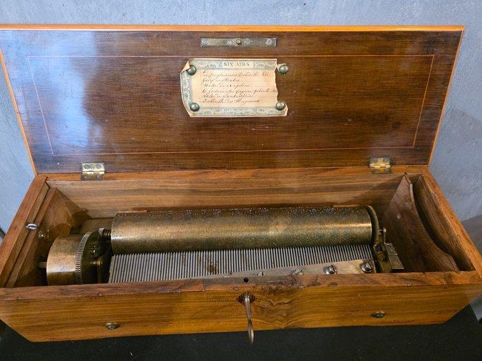 Attribuito a François Lecoultre - Muziekdoos - Zwitserland -, Antiek en Kunst, Antiek | Klokken