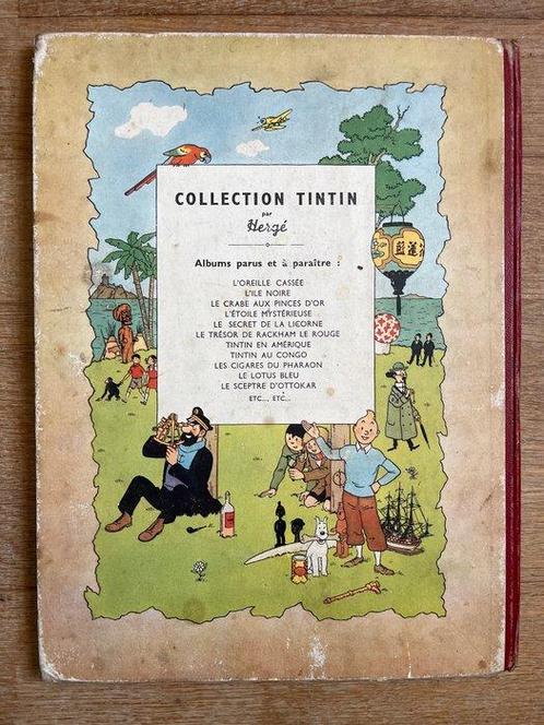 Tintin T5 + T6 - Loreille cassée + Le lotus bleu - 2 Albums, Boeken, Stripverhalen