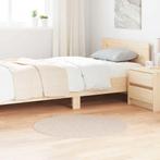 vidaXL Shaggy Tapijt met Latex Achterkant Crème ø90 cm, Huis en Inrichting, Verzenden, Nieuw