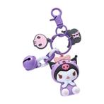 Sanrio - Kuromi Sleutelhanger met charms, Collections, Porte-clés, Verzenden