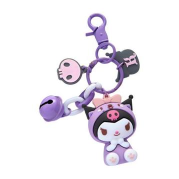 Sanrio - Kuromi Sleutelhanger met charms