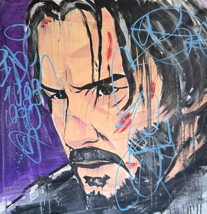 Freda People - John Wick XL, Antiek en Kunst, Kunst | Schilderijen | Modern