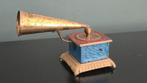 Meier - Blikken speelgoed - Rare Penny Toy gramophone -