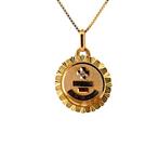 Pendentif en forme de médaillon - 18 carats Or jaune -