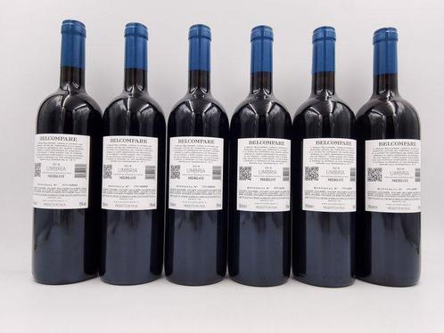 2018 Caprai, Belcompare - Umbrië - 6 Flessen (0.75 liter), Verzamelen, Wijnen